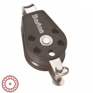 Barton Ball Bearing - Single - Fixed Eye & Becket Block 