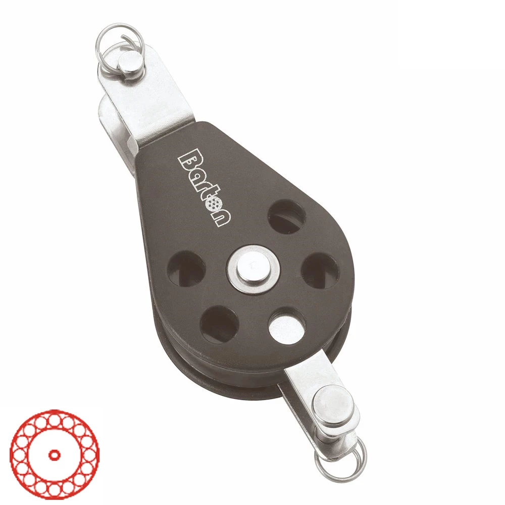 Barton Ball Bearing - Single - Double Tang & Becket Block
