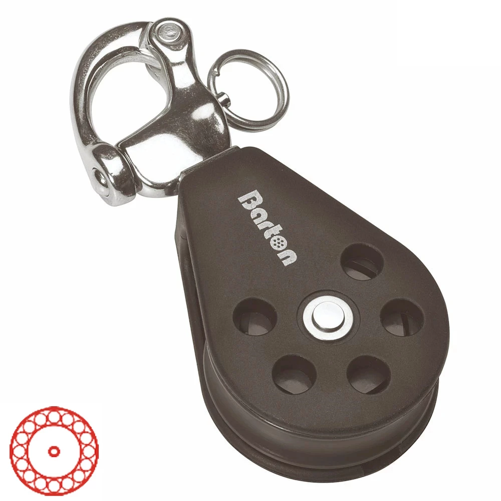 Ball Bearing - Single - Snap Shackle Block