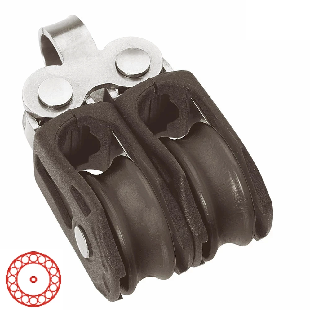 Barton Ball Bearing - Double - Fixed Eye Block
