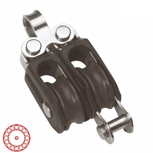 Barton Ball Bearing - Double - Fixed Eye & Becket Block 