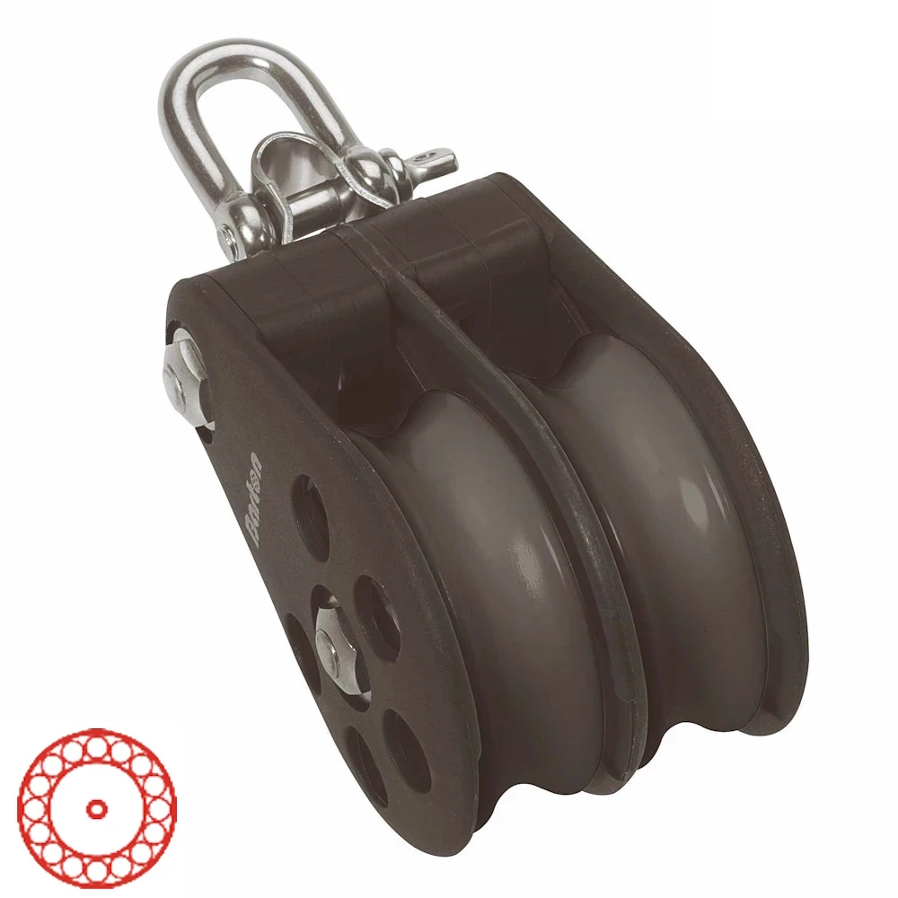 Barton Ball Bearing - Double - Reverse Shackle Block 