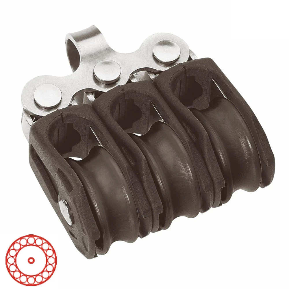 Barton Ball Bearing - Triple - Fixed Eye Block