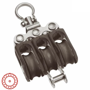 Barton Ball Bearing - Triple - Swivel & Becket Block 