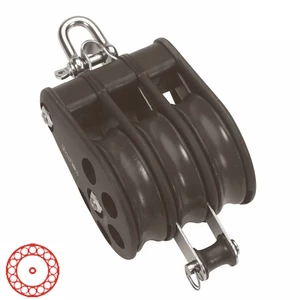 Barton Ball Bearing - Triple - Reverse Shackle & Becket Block