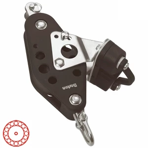 Barton Ball Bearing - Fiddle - Swivel & Becket & Cam Block 