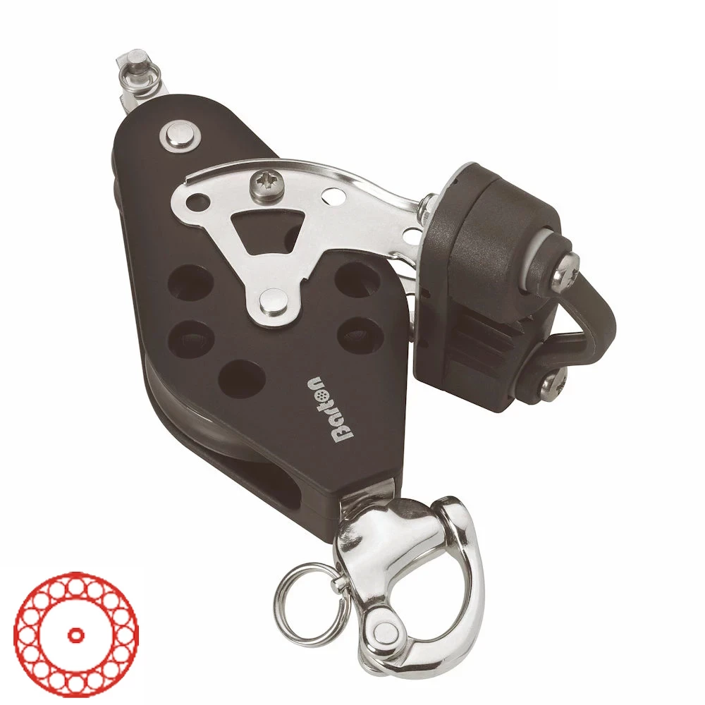 Ball Bearing - Fiddle - Snap Shackle & Becket & Cam Block