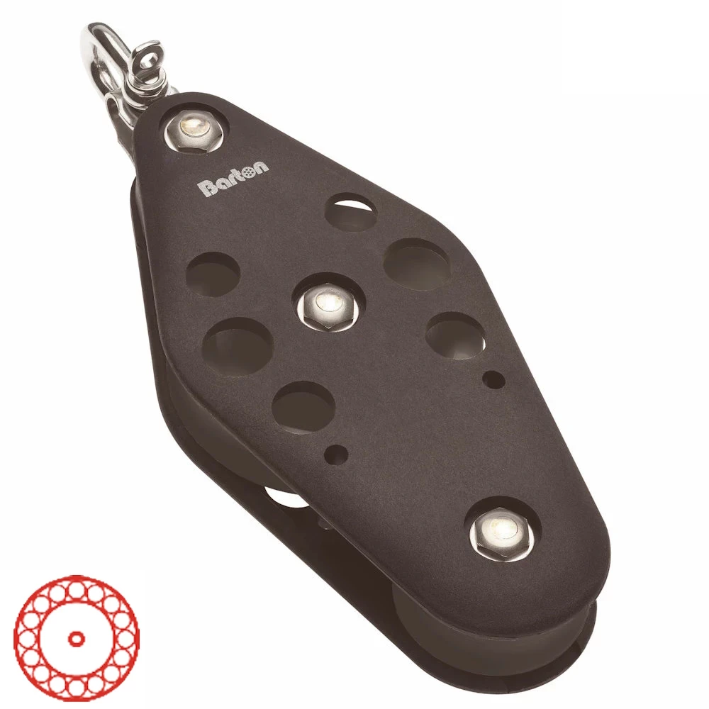 Barton Ball Bearing - Fiddle - Reverse Shackle Block 
