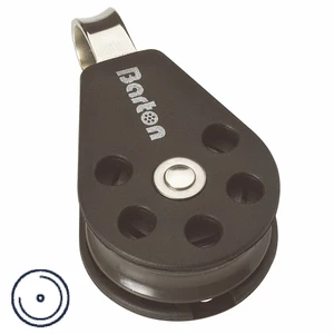 Barton Plain Bearing - Single - Fixed Eye Block