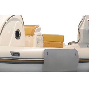 Osculati Curved RIB Fender Grey 