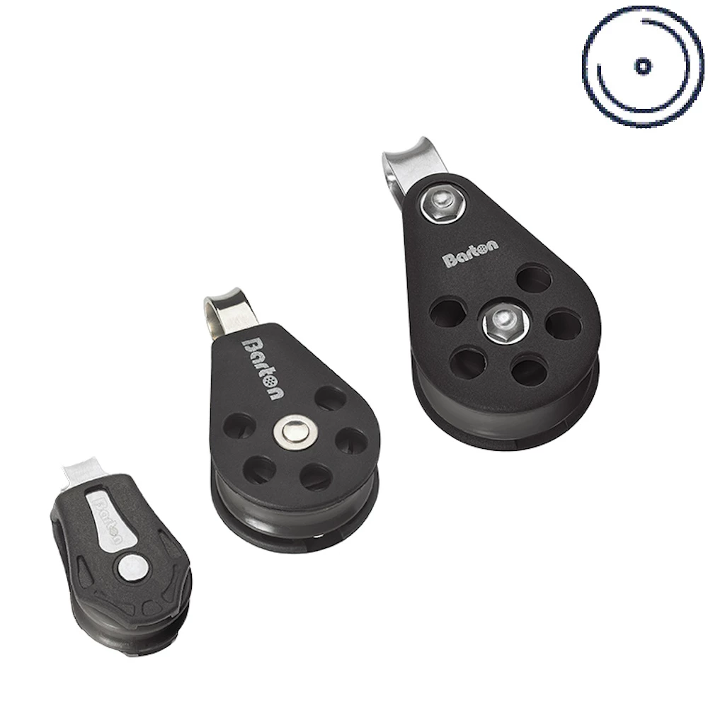 Barton Plain Bearing - Single - Fixed Eye Block