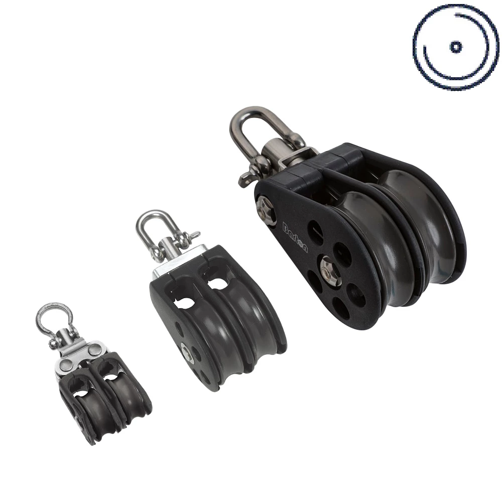 Barton Plain Bearing - Double - Swivel Block