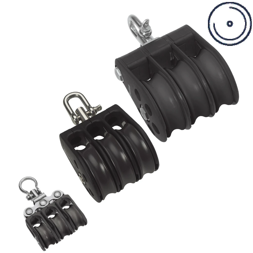 Barton Plain Bearing - Triple - Swivel Block