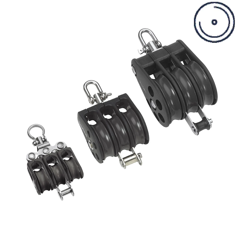 Barton Plain Bearing - Triple - Swivel & Becket Block 