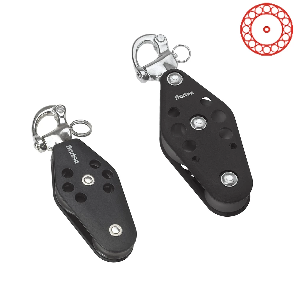 Barton Ball Bearing - Fiddle - Snap Shackle Block