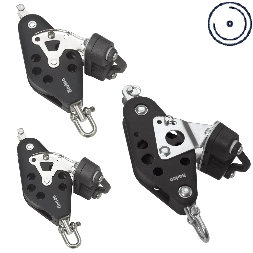 Barton Plain Bearing - Fiddle - Swivel & Becket & Cam Block 