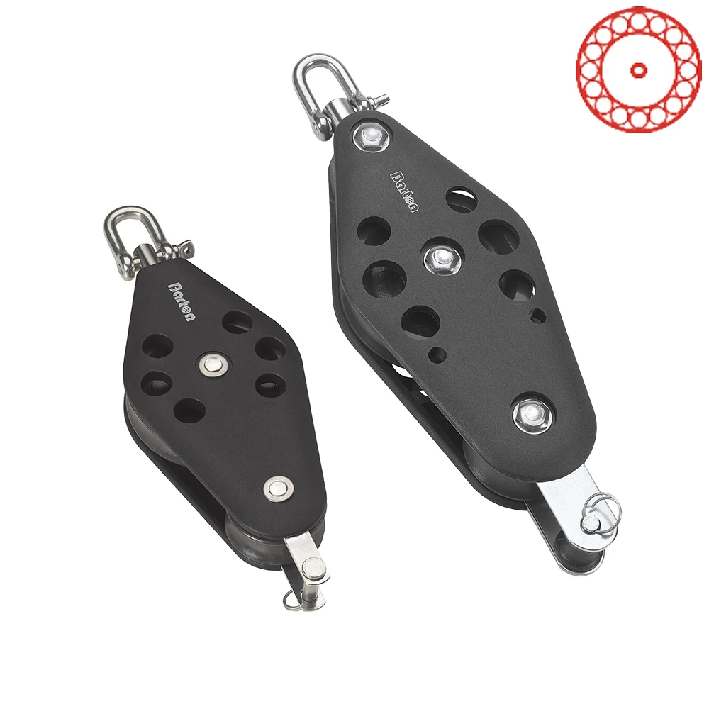 Barton Ball Bearing - Fiddle - Swivel & Becket Block 