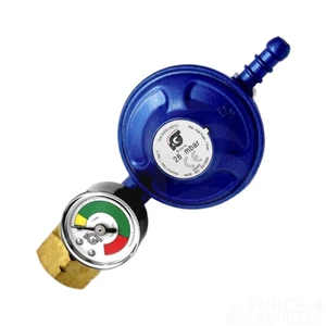 Force 4 Butane Regulator with Gauge 