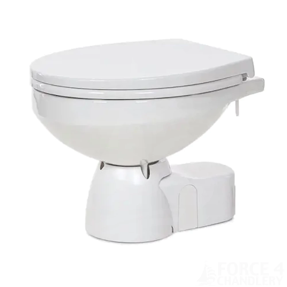 Jabsco Quiet Flush Fresh Water Toilet 12V Large Bowl 