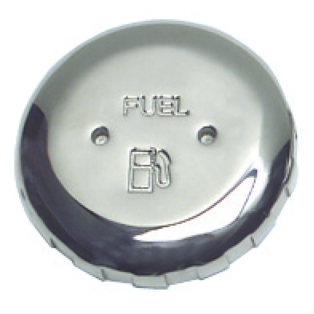 Stainless Steel Fuel Deck Filler with Vent - 38mm