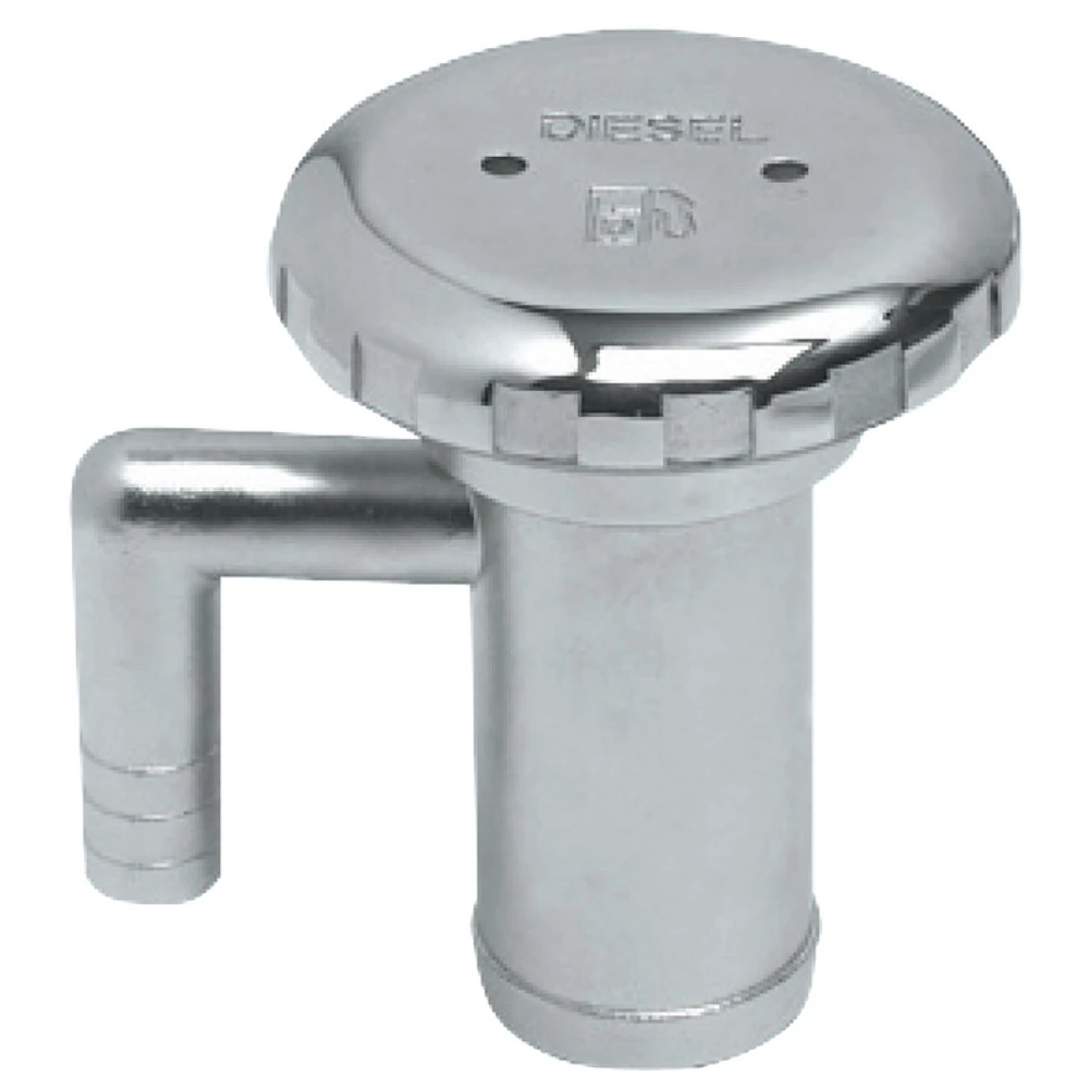 Osculati Stainless Steel Fuel Deck Filler with Vent - 38mm