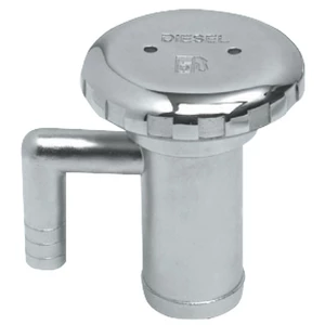 Osculati Stainless Steel Fuel Deck Filler with Vent - 38mm