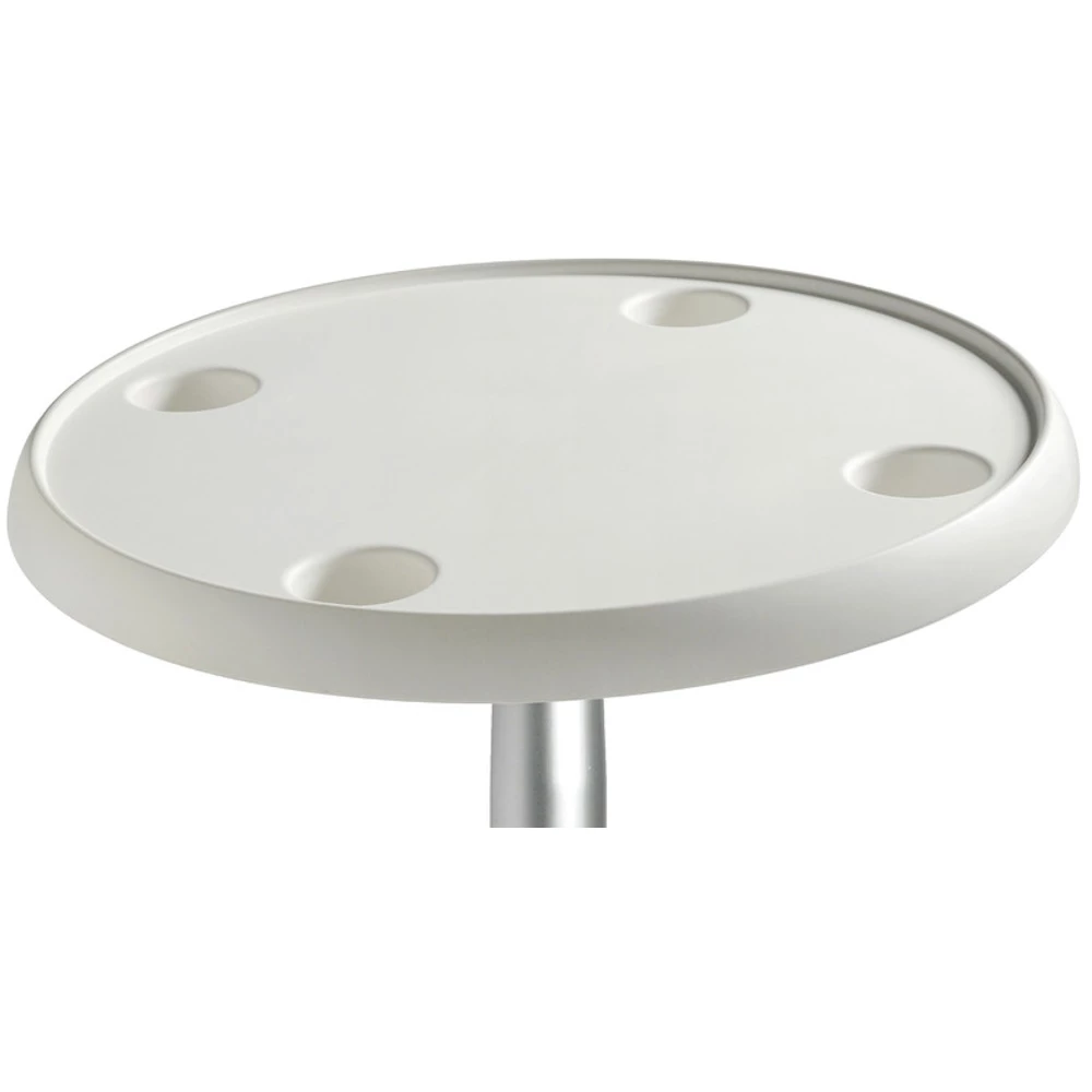 Osculati Round Table Top with 4 Cup Holders