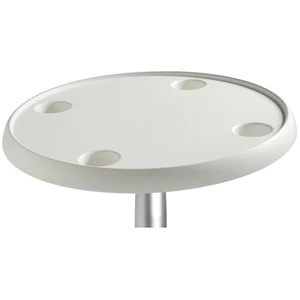 Osculati Round Table Top with 4 Cup Holders
