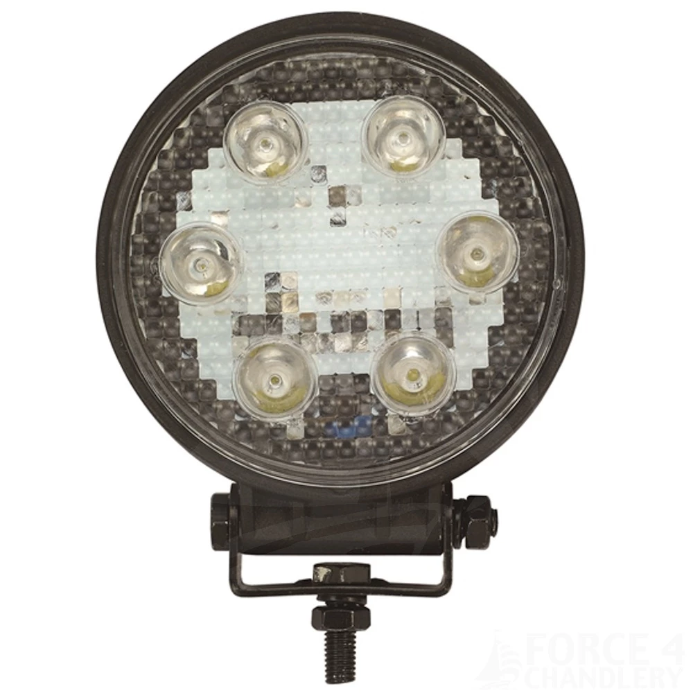 Force 4 1500 Lumen Round 12/24v LED Spot Light