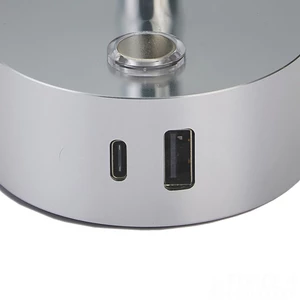 Force 4 LED Reading Light with Dimmer Switch & with USB A & C Outlet 