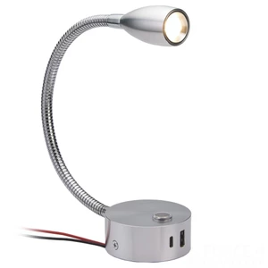 Force 4 LED Chart Light with Dimmer Switch & USB A & C Outlets 