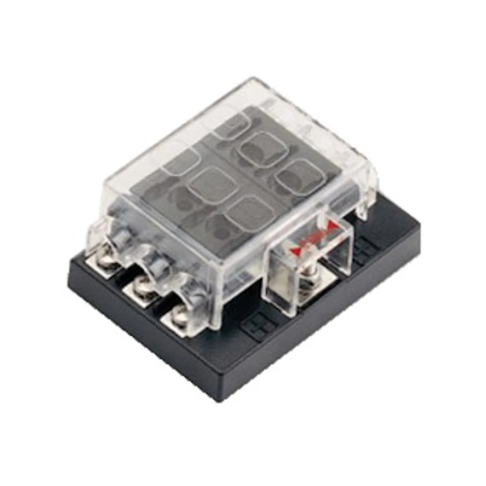 Blade Fuse Holder Box with Common Positive Input