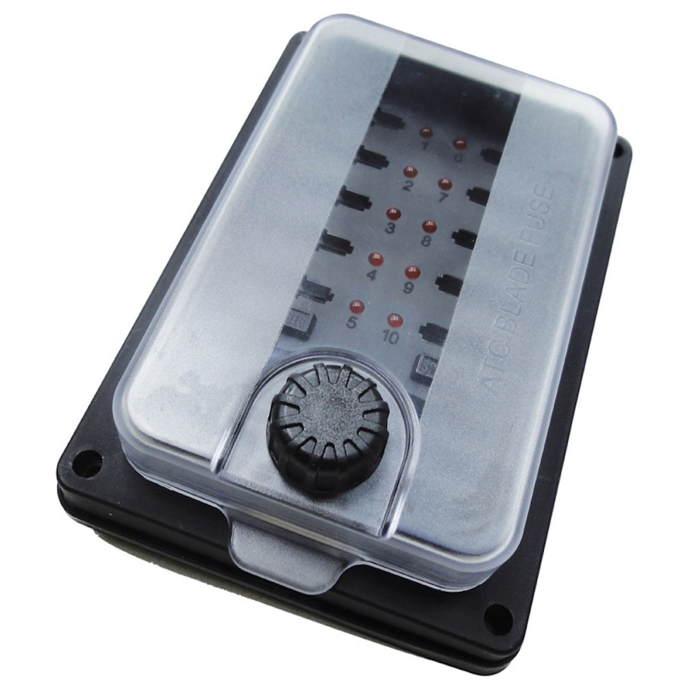 Waterproof 10 Fuse Holder Box