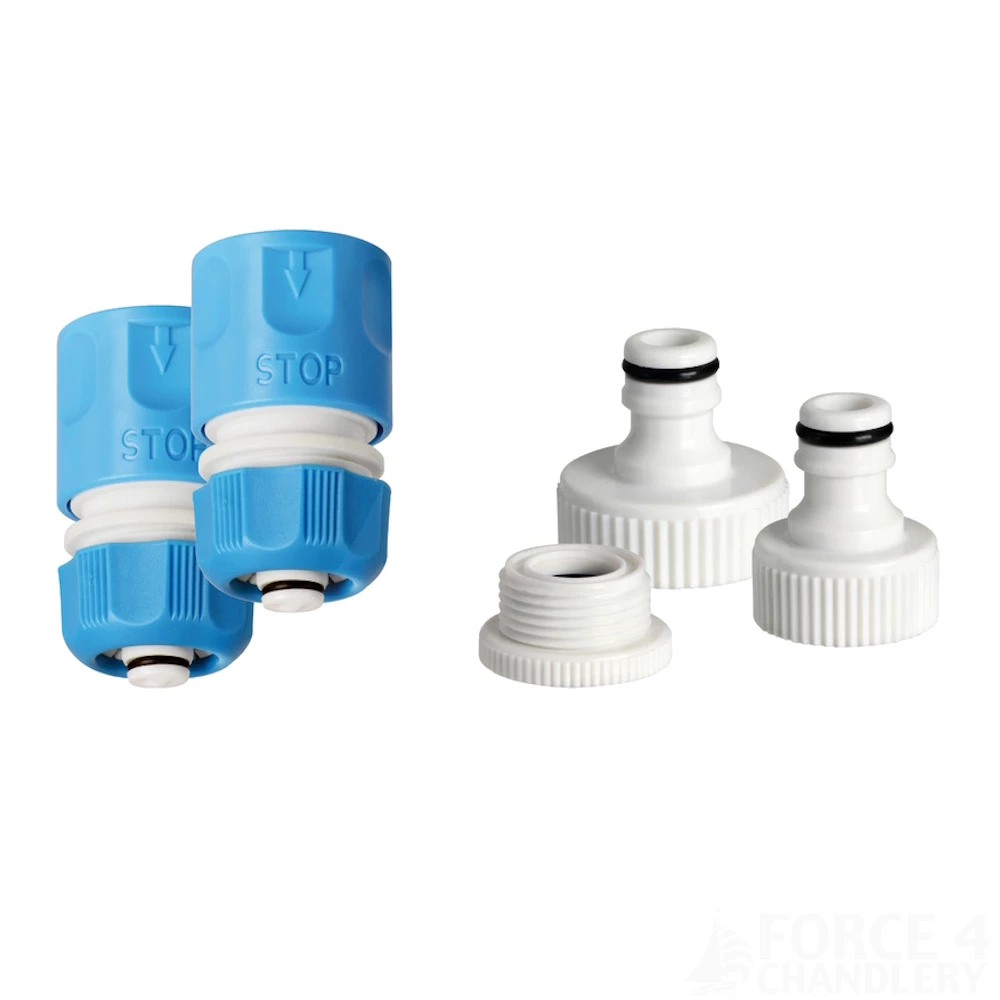 White PVC Hose Washdown Kit