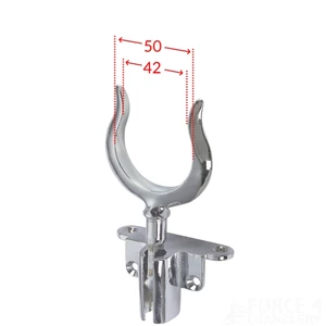 Osculati Chrome Theft-Proof Side Mount Rowlock (Each) 