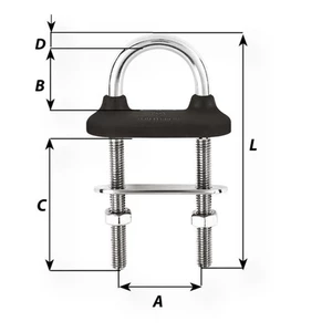 Wichard Watertight U Bolt 