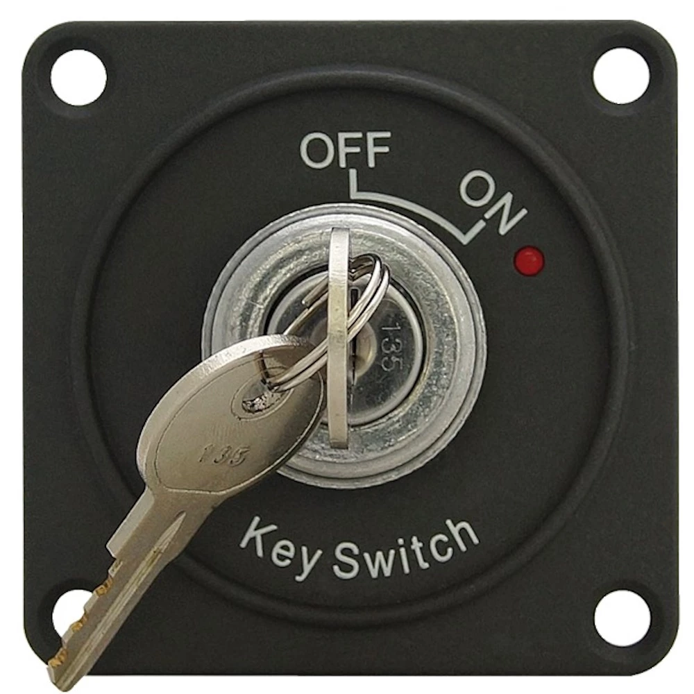 Osculati 10A On/Off Key Switch with LED Indicator 