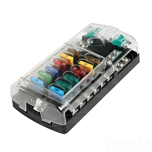 Osculati Fuse Holder with Common Negative 