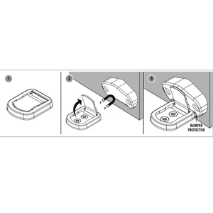 Osculati Magnetic Flush Doorstop 