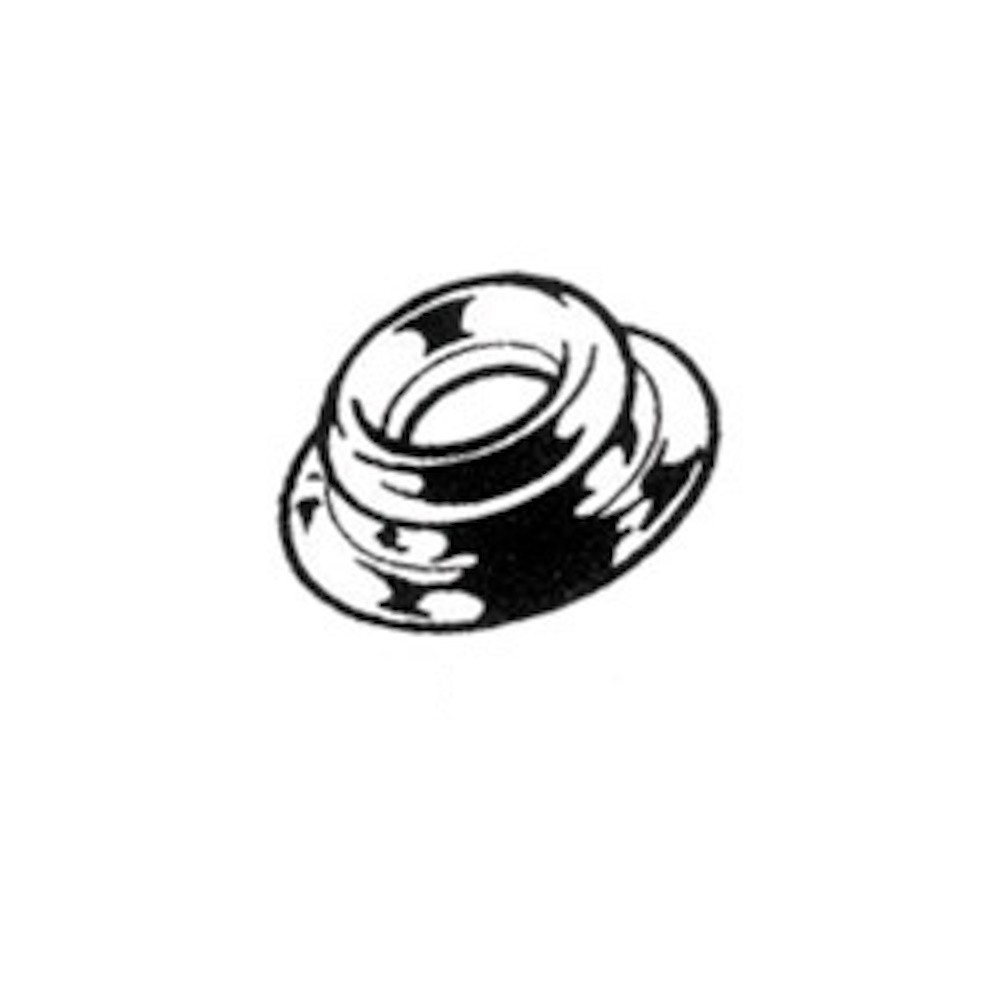 Male Stainless Steel Press Stud Head (Each)