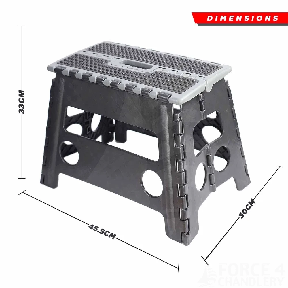 Heavy Duty Folding Step Stool 33cm
