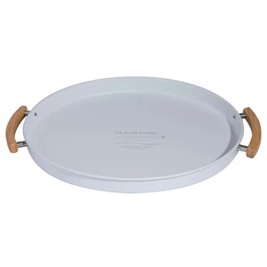 Marine Business Round Metal Tray