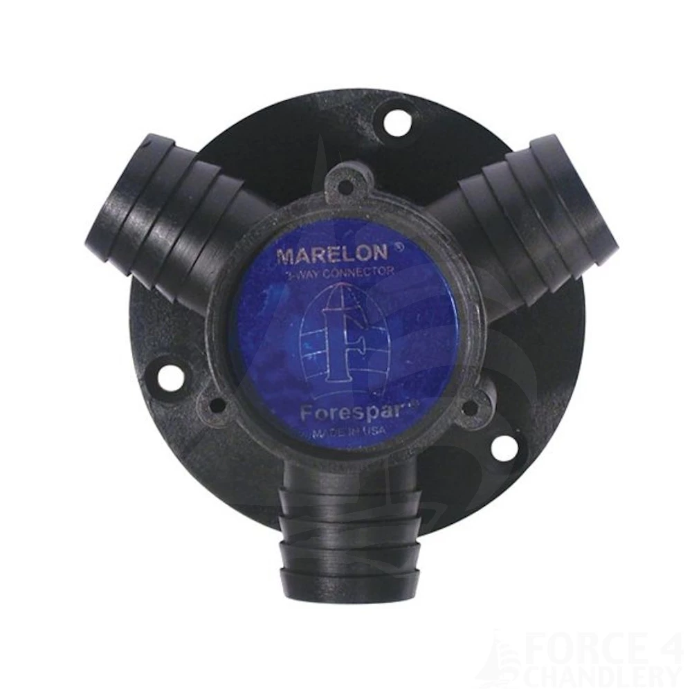 Forespar Plastic ‘Y’ Connector 1” 