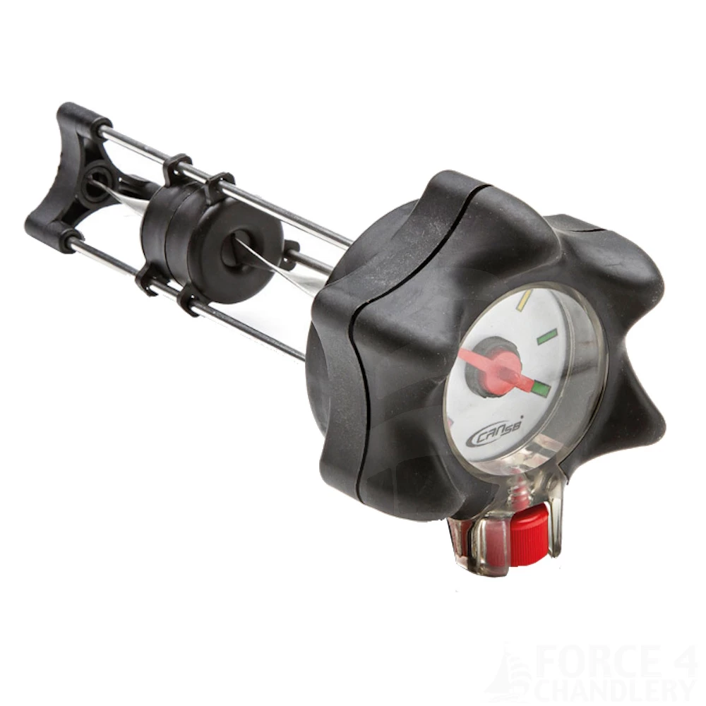 CAN SB Marine Plastics Fuel Filler Cap with Gauge & Vent