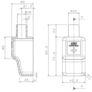 Nuova Rade Battery Terminal Covers (Pair)