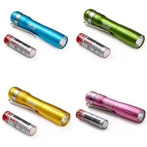 Dekton Pocket AA Aluminium Torch - Assorted Colours 