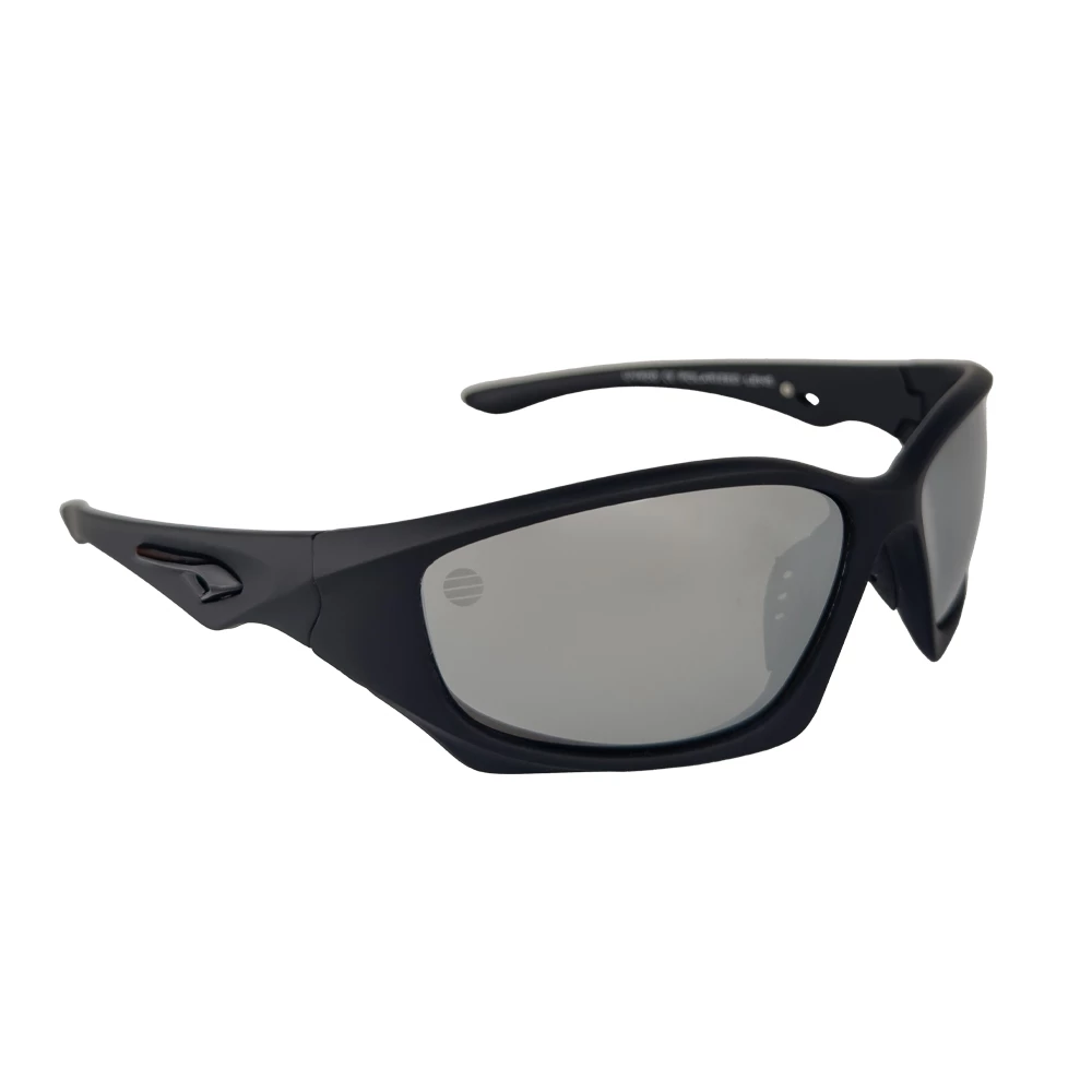  Storm Sunglasses Mirrored Lens Black
