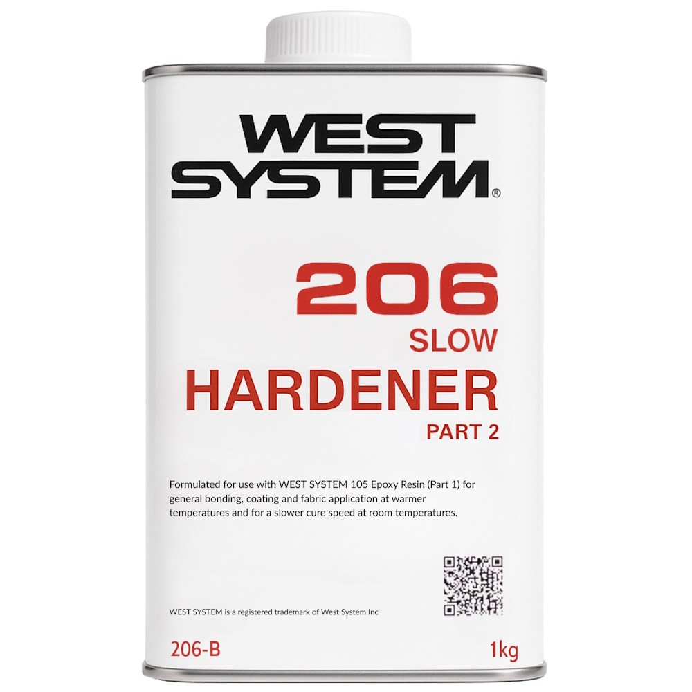 206 Slow Hardener 1kg