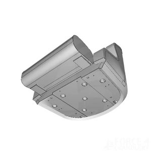 Osculati Deluxe Helm Seat with Flip-Up Bolster 