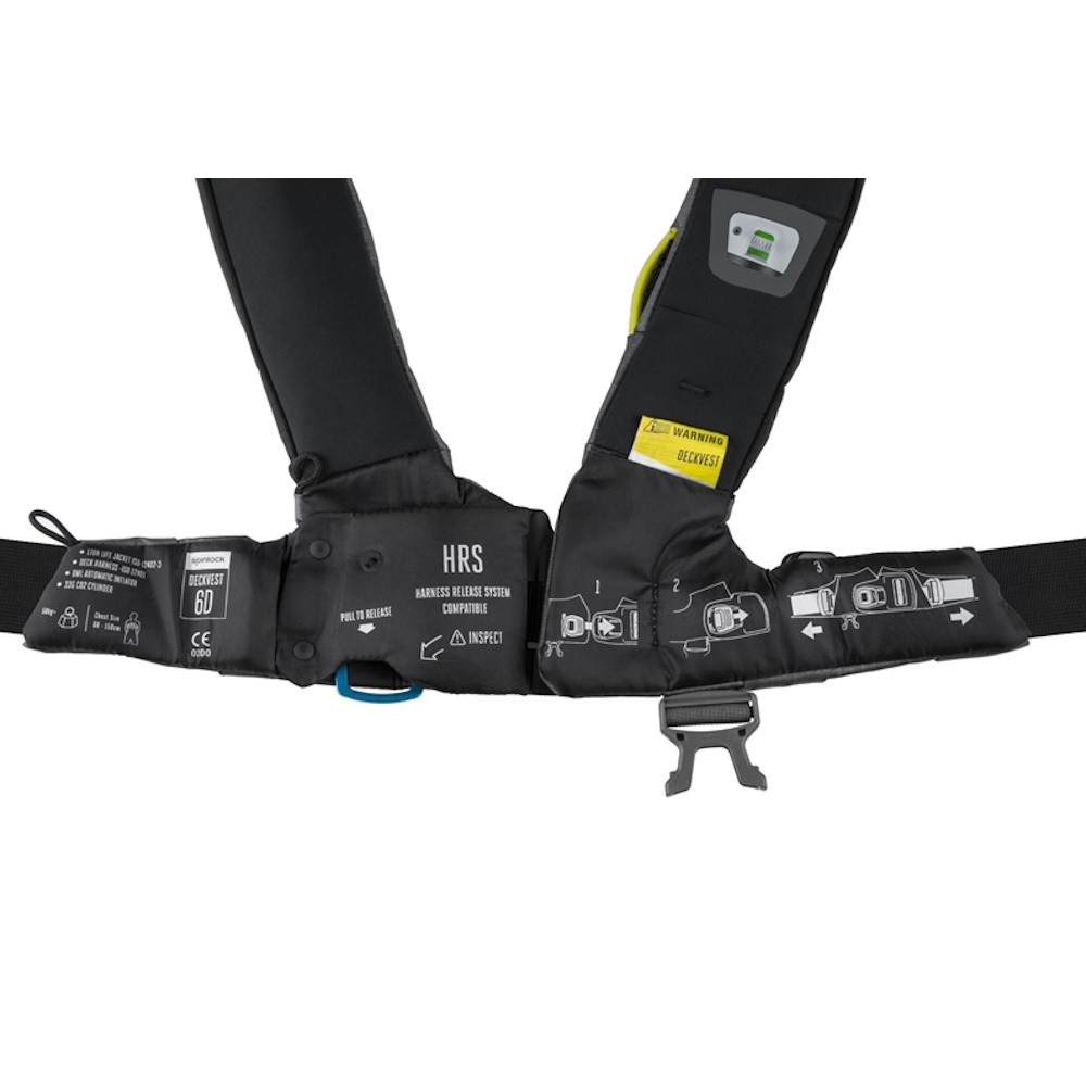 Deckvest 6D 170N with fitted HRS System 